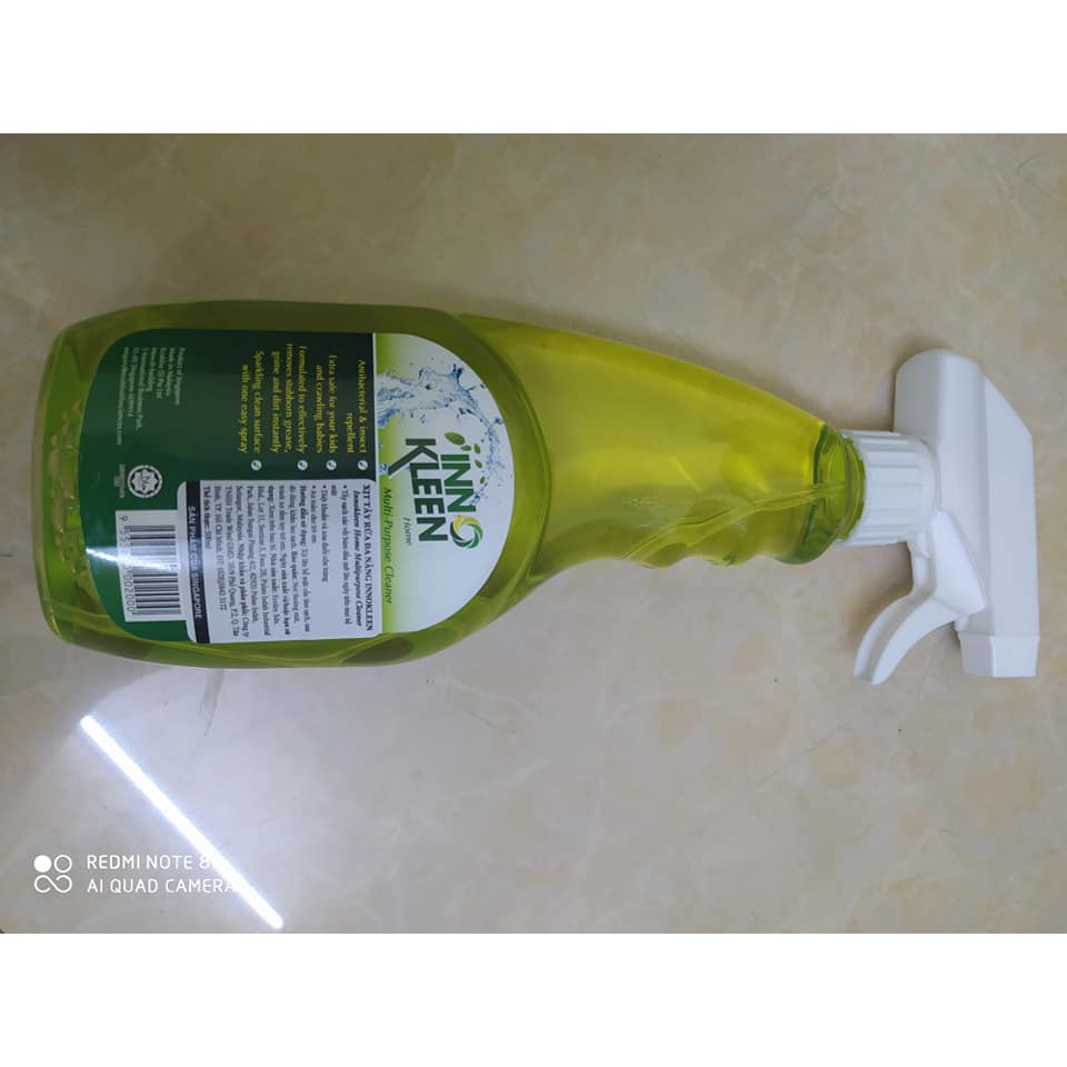 Nước tẩy rửa đa năng Inno Kleen 500ml - Hàng nhập Malaysia