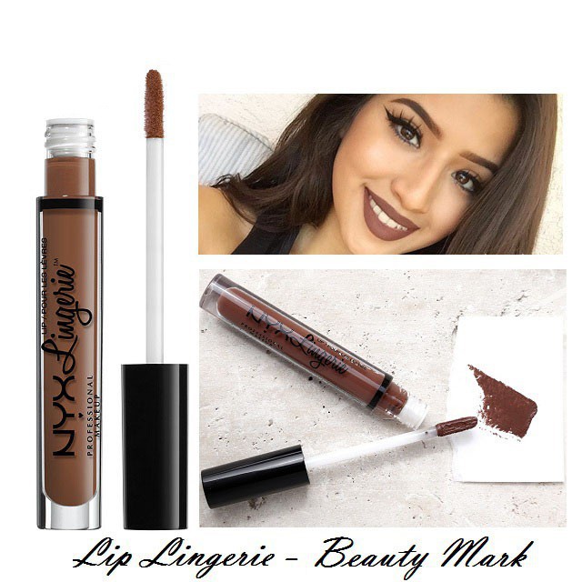 [Hot]Son kem lì chính hãng NYX Lingerie Liquid Matte Lipstick nhiều màuCòn hàng