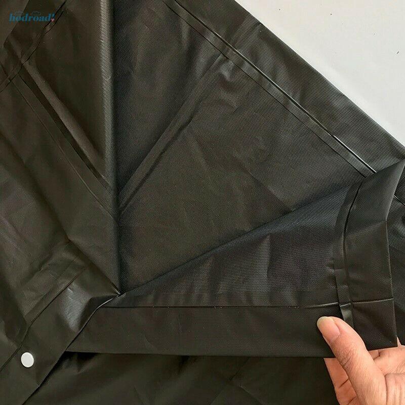 Áo mưa tay dài màu trơn dáng rộng thiết kế cài nút thời trang cho nam | BigBuy360 - bigbuy360.vn