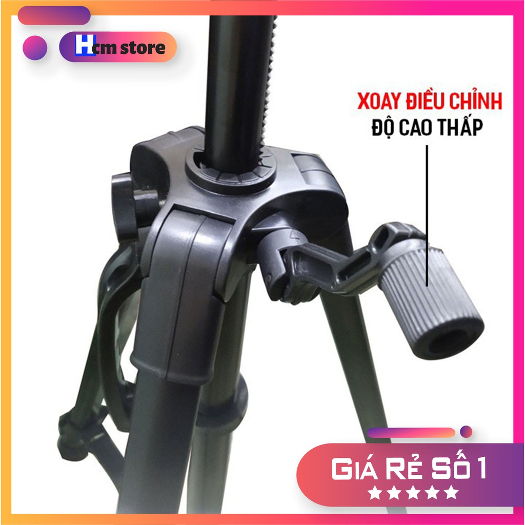 Tripod 3366 Loại Tốt Cho Máy Ảnh, Điện Thoại Vật Liệu Hợp Kim Cao Cấp | BigBuy360 - bigbuy360.vn