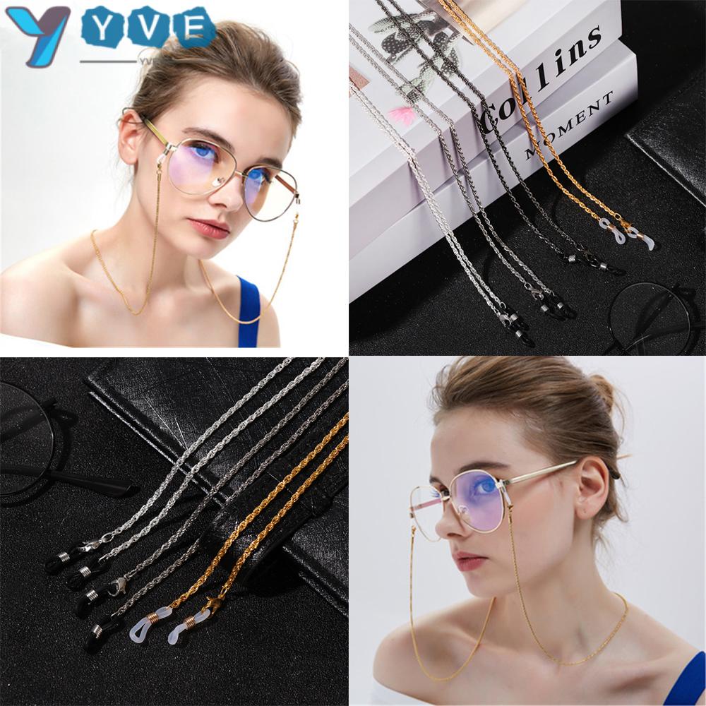 Dây gắn kính đọc sách chống trượt kim loại kiểu dáng vintage