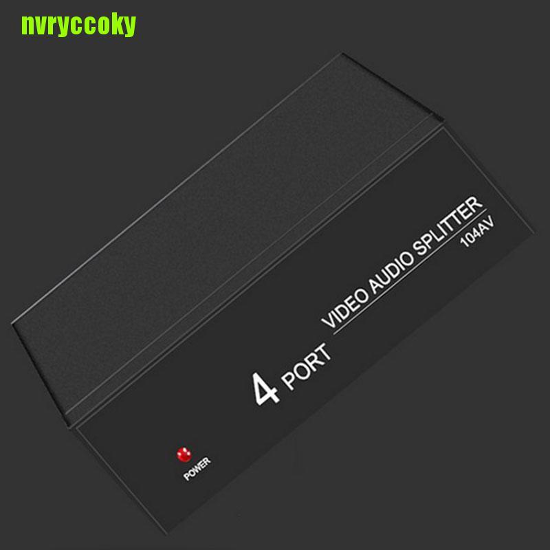 Bộ Chia Tín Hiệu Av 4 Cổng Rca | BigBuy360 - bigbuy360.vn