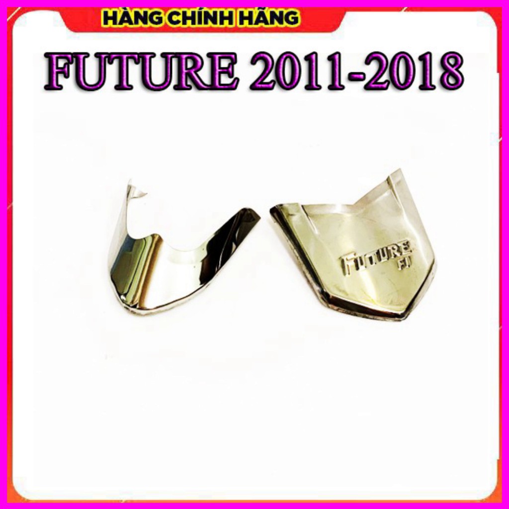 BỘ MỎ DÈ TRƯỚC + SAU XE FUTURE INOX