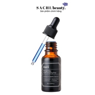 KLAIRS - Tinh chất dưỡng da phục hồi ban đêm Midnight Blue Youth Activating Drop 20ml