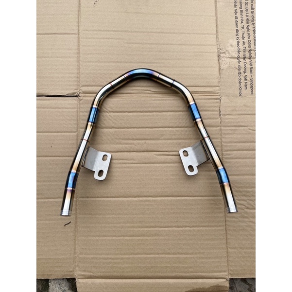 Tay xách inox 304 fom trần thuận cho wave 50,wave 100, wave 110