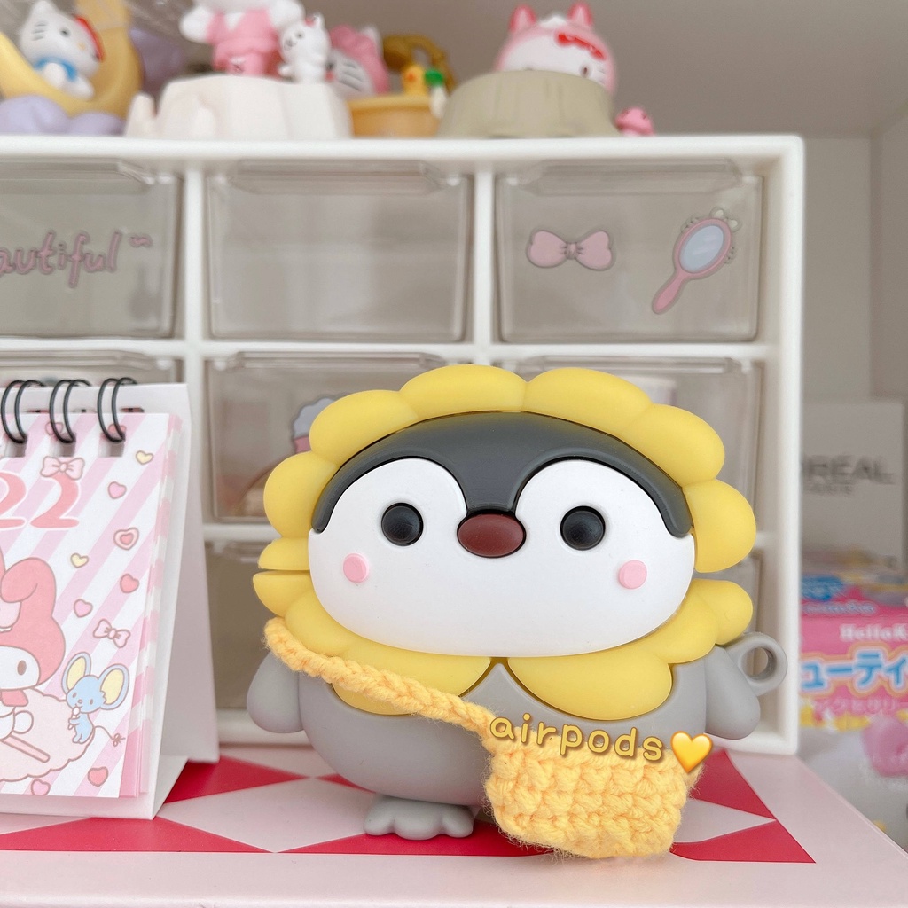 Vỏ Bảo Vệ Hộp Sạc Tai Nghe compatible AirPods Pro/compatible AirPods 2/Pro 3Gen