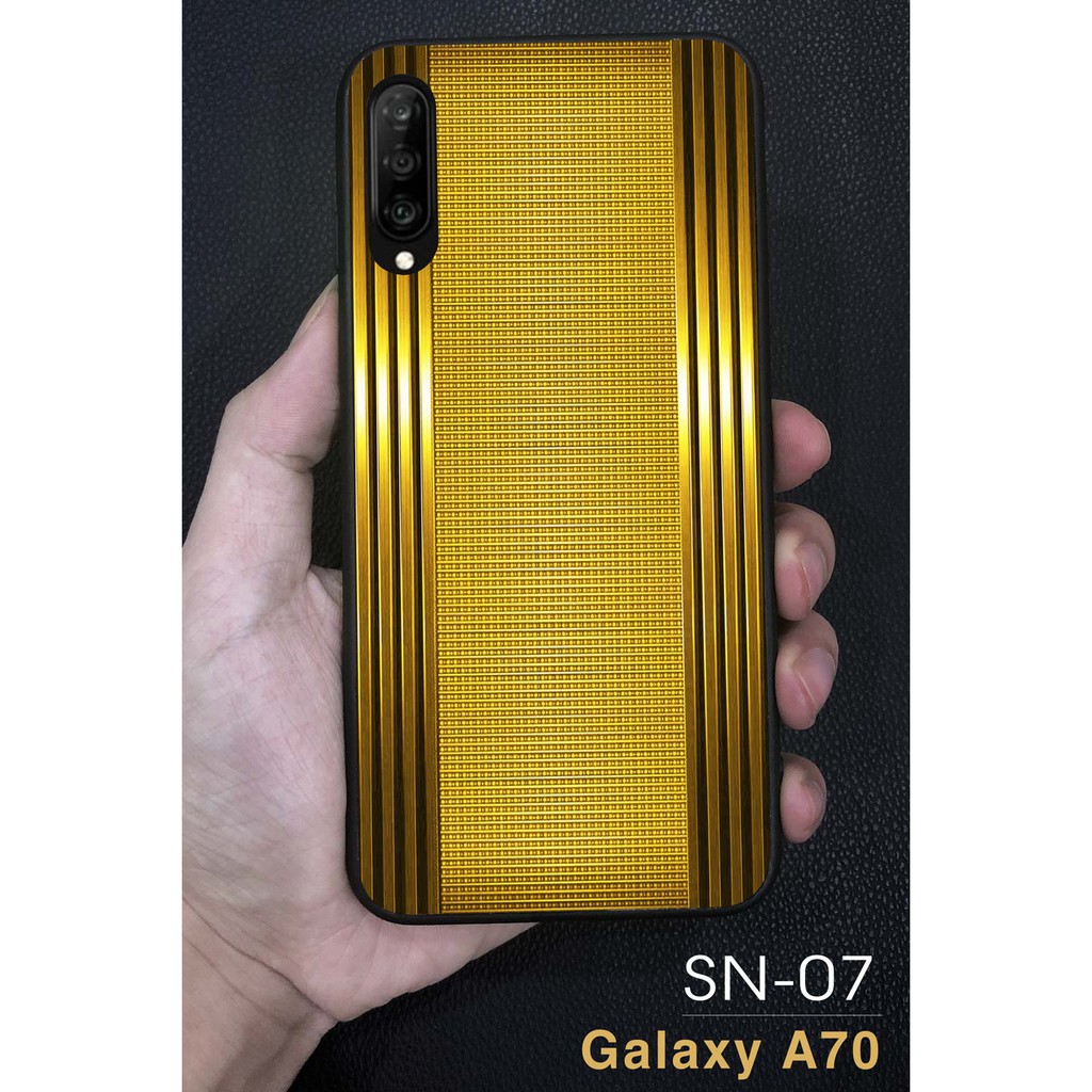 SAMSUNG A70. Ốp lưng mặt kính cường lực dành cho SAMSUNG A70