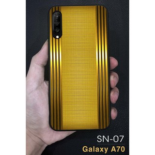 SAMSUNG A70. Ốp lưng mặt kính cường lực dành cho SAMSUNG A70