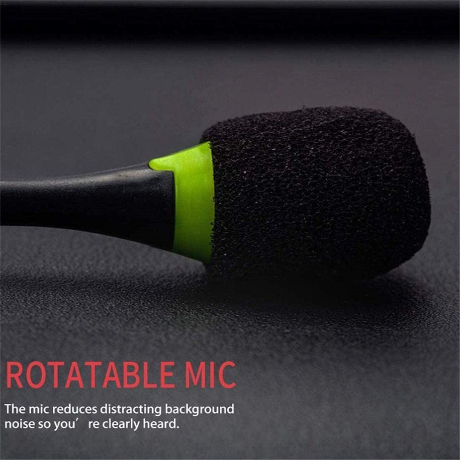 Tai Nghe Chụp Tai Có Dây Kèm Mic Chống Ồn Tiện Dụng Cho Máy Tính Laptop