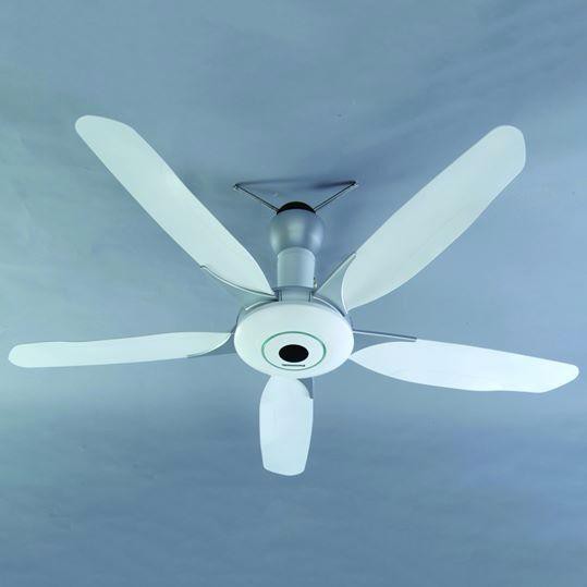 Quạt Trần 5 Cánh Panasonic F-60WWK (Trắng) - Có Điều Khiển Từ Xa - Bảo Hành 12 Tháng - Có Video Thực Tế