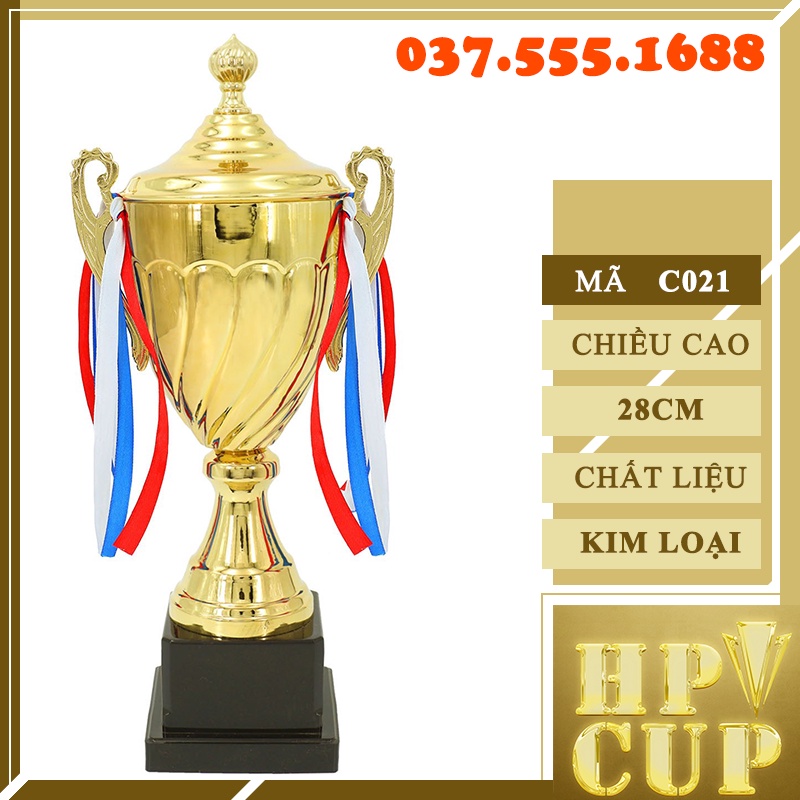 Cúp Bóng Đá Thể Thao Cup Lưu Niệm Pha Lê Huy Chương Vàng Quà Tặng Giá Rẻ A2