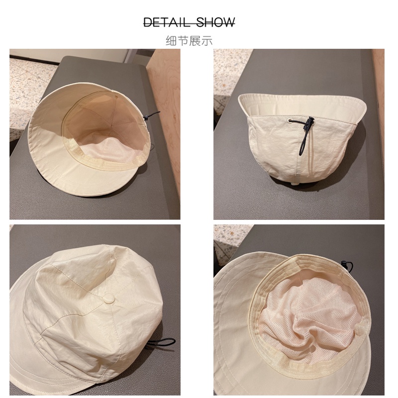 Nón Bucket Che Nắng Vành To Mỏng Thoáng Khí Khô Nhanh Chống Tia Uv