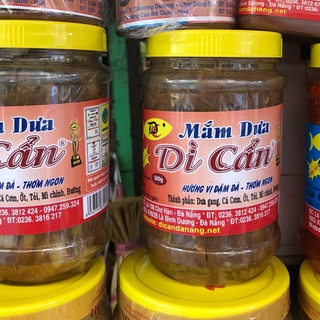 (Hủ Lớn 800g) Mắm Dưa Dì Cẩn - Đặc Sản Đà Nẵng
