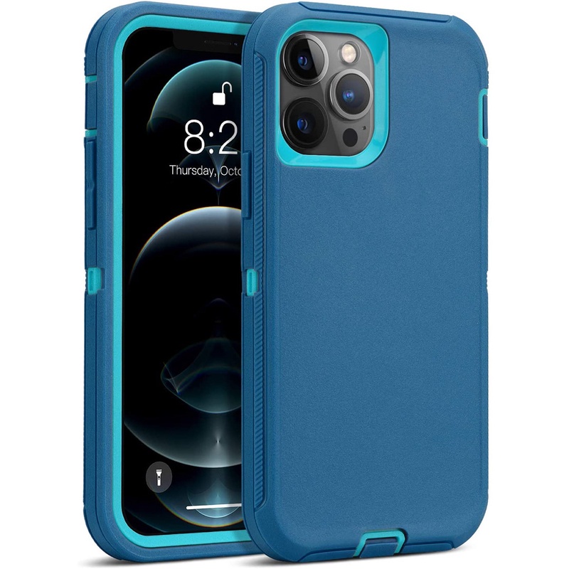 Ốp Điện Thoại Hybrid Chống Sốc Chịu Được Sức Nặng Cho iPhone 13 Pro Max Mini XR X XS Max