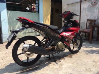 Tem rời candy y15zr malay xe đen đỏ