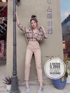 Áo sơ mi kẻ 3 màu siêu hot ASMK