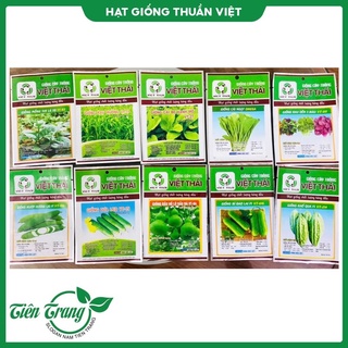 Combo 10 gói hạt giống rau quả quen thuộc,dễ trồng