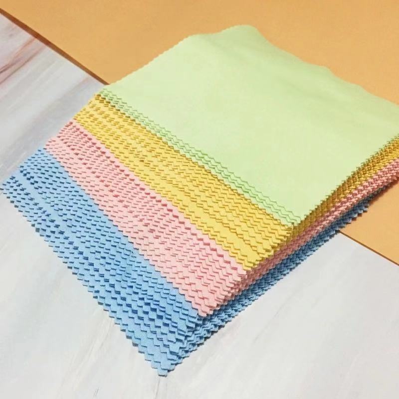 Khăn lau kính Lcyy sợi nhỏ mềm mại tiện lợi đa năng 13*13cm
