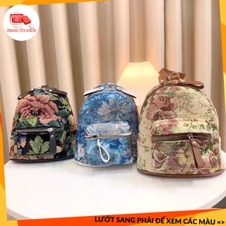 Balo mini balo nữ họa tiết hoa loang sành điệu thời trang cao cấp bl06