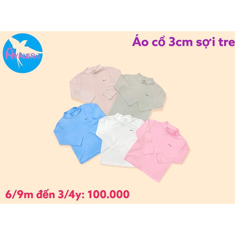 Avaler Áo sợi tre size to cho bé trai gái size to