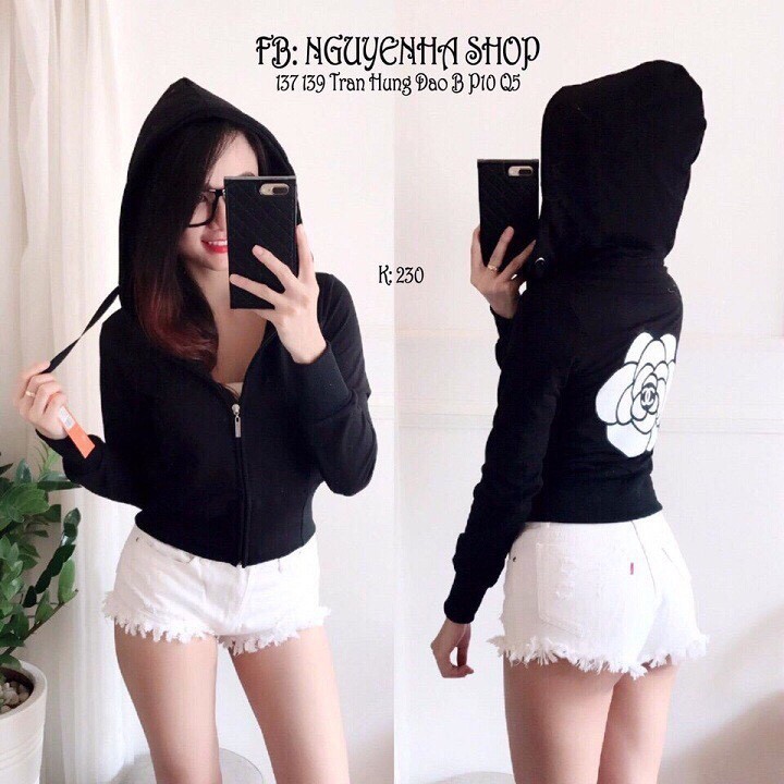 [Mặc là Thích] ÁO KHOÁC LỬNG NỮ THÊU BÔNG HOA XINH | BigBuy360 - bigbuy360.vn