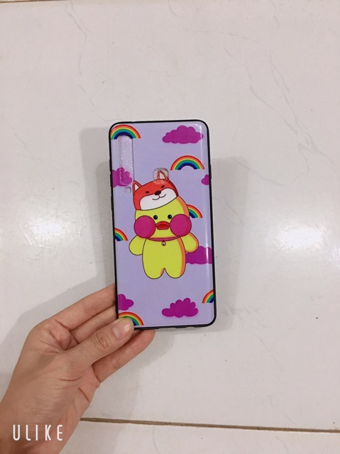 Ốp lưng sam sung A9 (2018) nền tím
