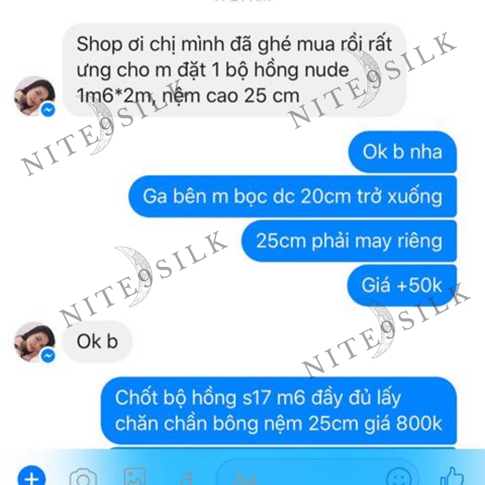 Bộ Chăn Ga Gối Lụa Mềm Mại, Bộ Ga Giường Lụa Sang Trọng Đẳng Cấp, Đa dạng màu sắc - Nite9 Silk | BigBuy360 - bigbuy360.vn