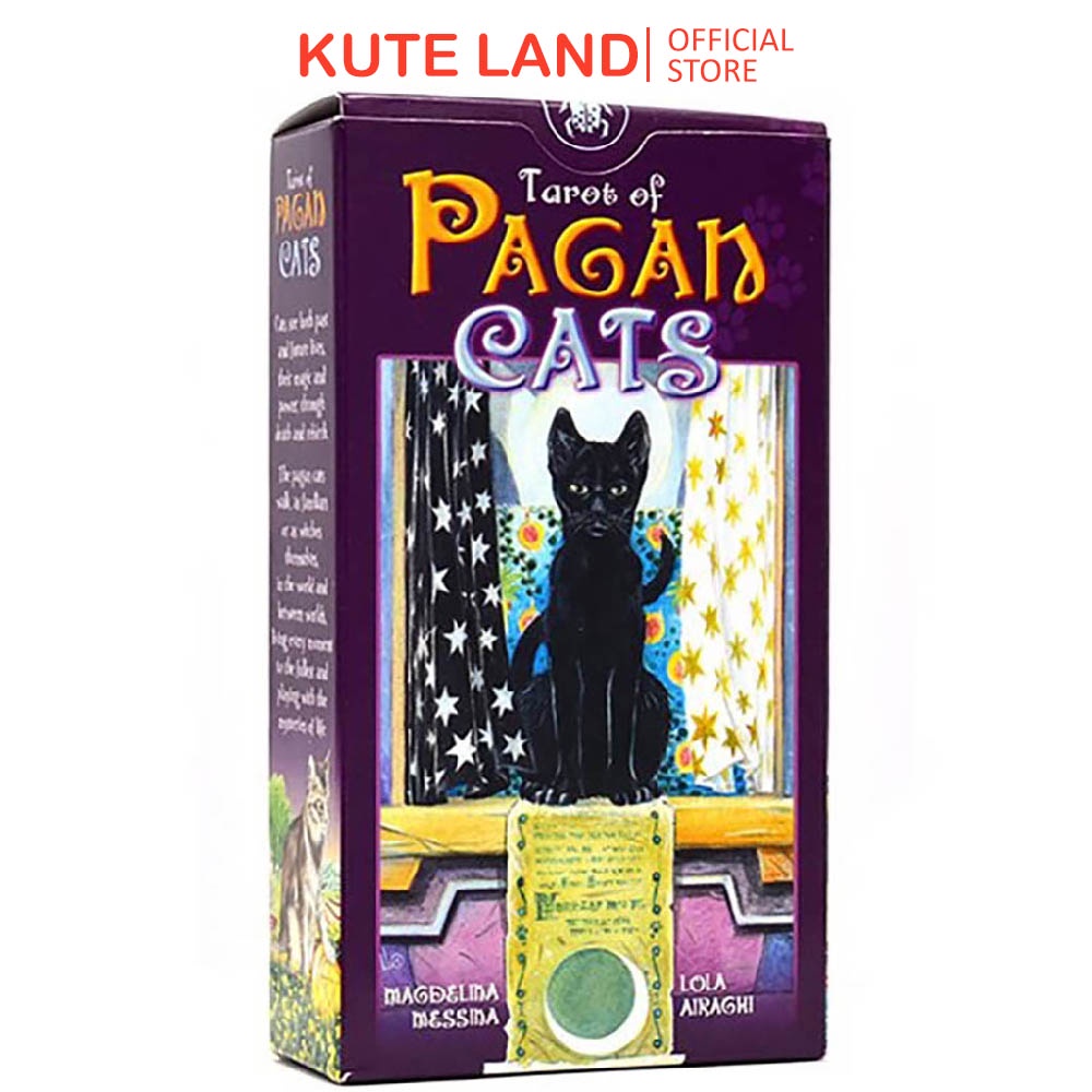 Bài Tarot Of Pagan Cats 78 Lá Bài Bỏ Túi Tặng File Tiếng Anh Và Đá Thanh Tẩy C97