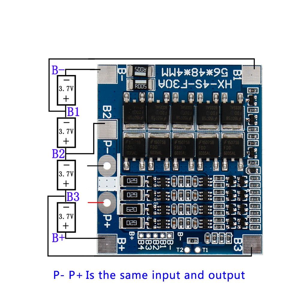 Bo mạch chủ Kiss * 4S 30A 12.8v W / 3.2v LiFePO4 18650 | WebRaoVat - webraovat.net.vn