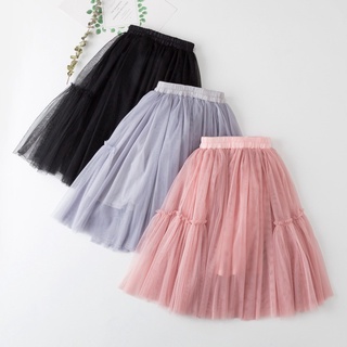 Chân váy xoè tulle cho bé gái 3-12 tuổi
