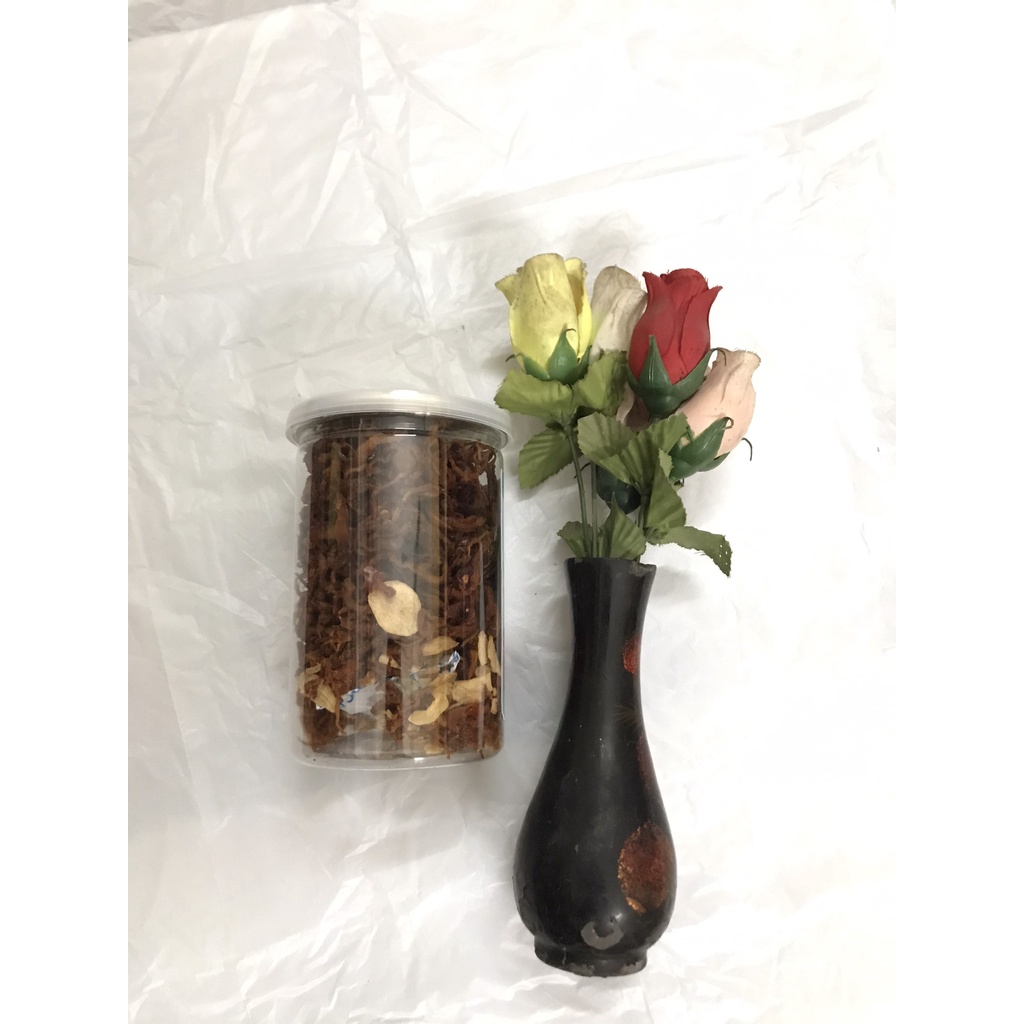 Khô heo cháy tỏi, thịt lợn xé sợi cay hộp 200g shop 3AE đồ ăn vặt ngon bổ rẻ Hà Nội | BigBuy360 - bigbuy360.vn