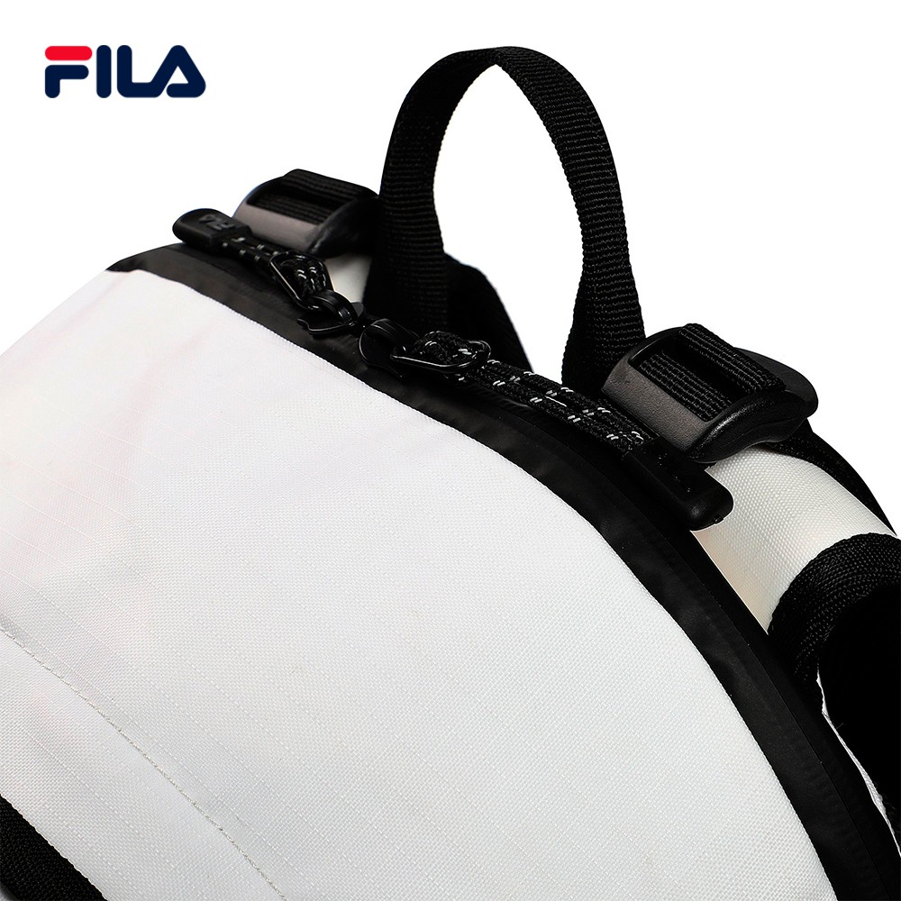 Balo thể thao unisex FILA Flex Wheel - New Beginning Collection FS3BPD5001X-OWH (32x53x22cm)