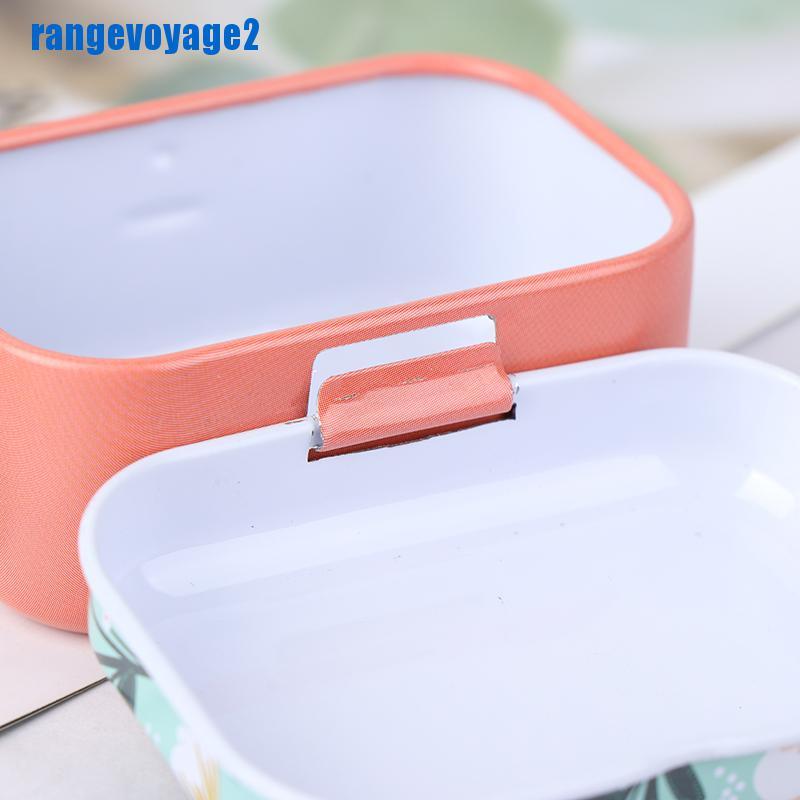 Hộp Thiếc Mini 11 Họa Tiết Hoa Đựng Trang Sức