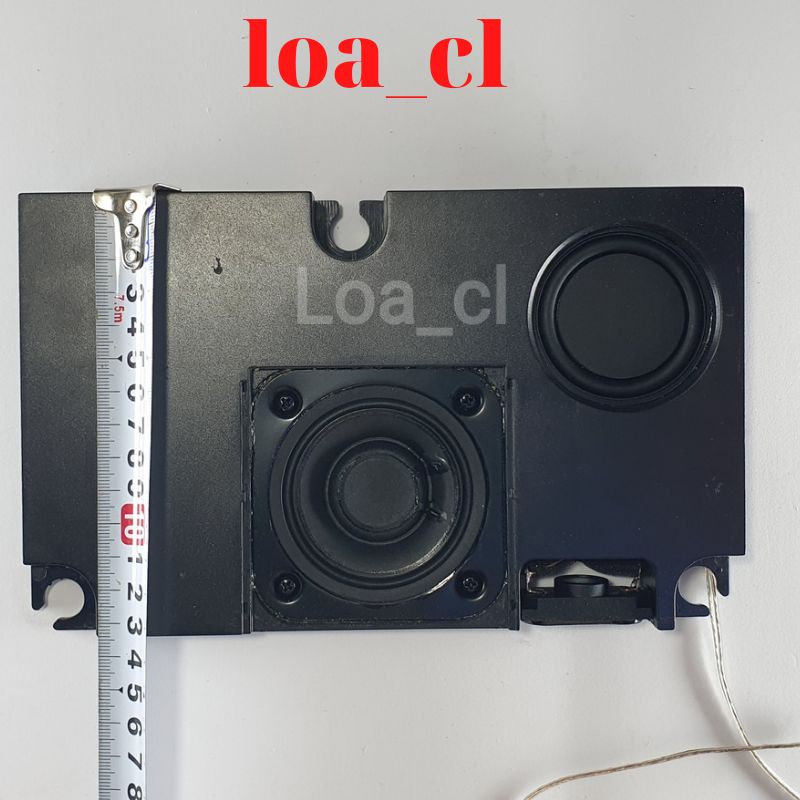 BOX LOA  1 BASS 3 inch +1 Treble + 1 cộng hưởng