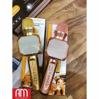 Micro Karaoke Kiêm Loa Bluetooth Sd10 Chính Hãng