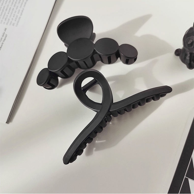 Kẹp tóc màu đen phong cách Hàn Quốc thời trang cho nữ