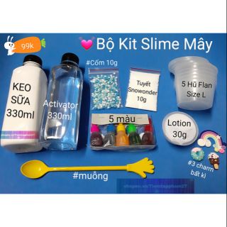 Bộ Kit Slime Mây - Cloudy Slime