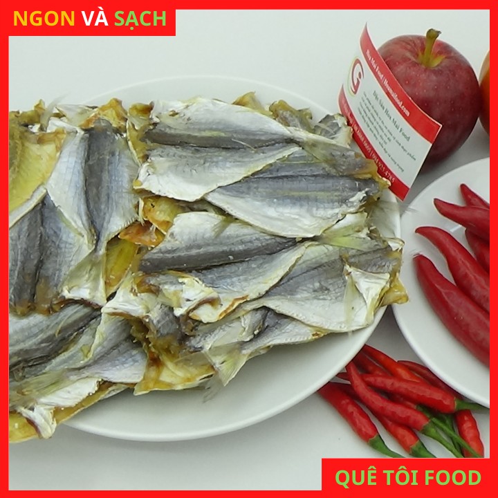 [Ngon-Ngọt-Sạch] Cá chỉ vàng khô loại 1 siêu ngon: Cá dày, bản to, ngọt thịt. Đặc sản Quảng Ninh, Cát Bà | Quê Tôi Food