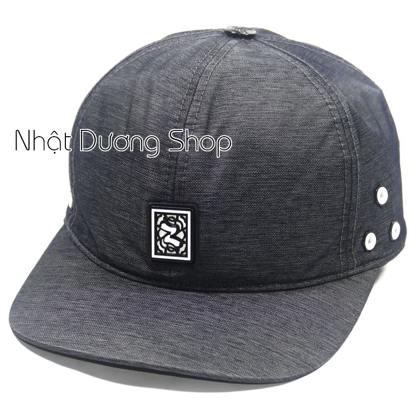 Nón kết xịn Z caps  - Chất liệu vải kaki cao cấp mặt da chữ Z sò kiểu nổi bật