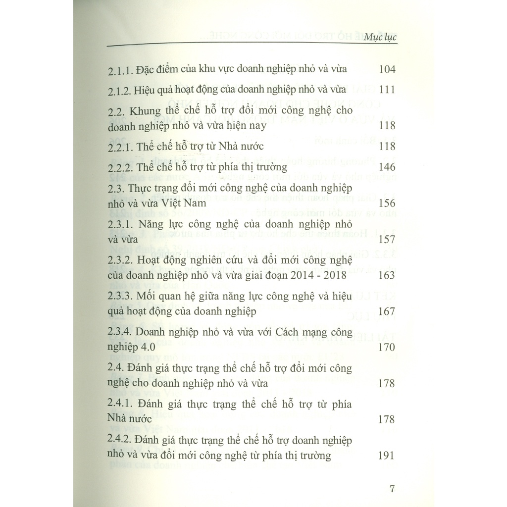 Sách - Thể Chế Hỗ Trợ Đổi Mới Công Nghệ Cho Doanh Nghiệp Nhỏ Và Vừa Việt Nam Trong Bối Cảnh Mới