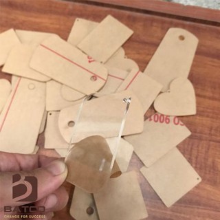 Phôi móc khóa mica ( Bộ 50 chiếc)-1500đ/chiếc