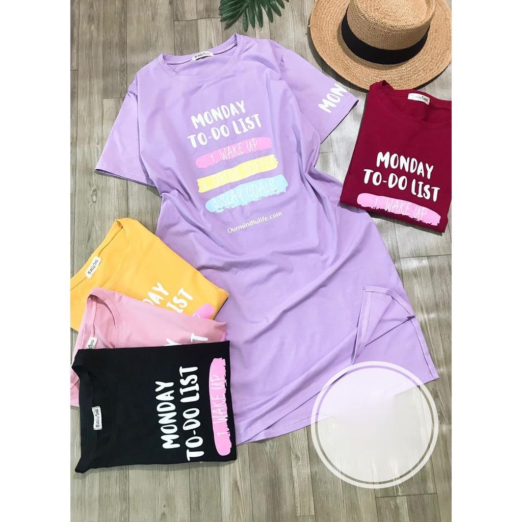 Váy Suông Tay Ngắn Form Rộng Chất Mềm Mát Dáng Dài In Hình Họa Tiết Đẹp Hot Trend  TTDS0388