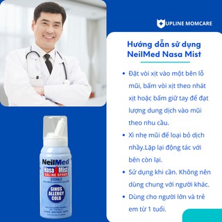 Bình rửa 240ml, Bình Xịt Mũi Neilmed