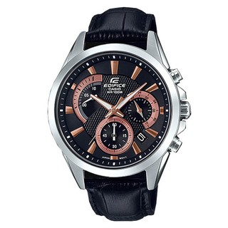 Đồng hồ nam dây da edifice chính hãng casio efv-580l-1av