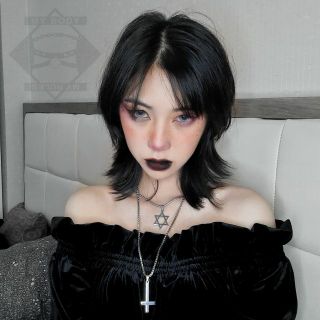 Set 2 vòng cổ sao 6 cánh và thánh giá ngược.