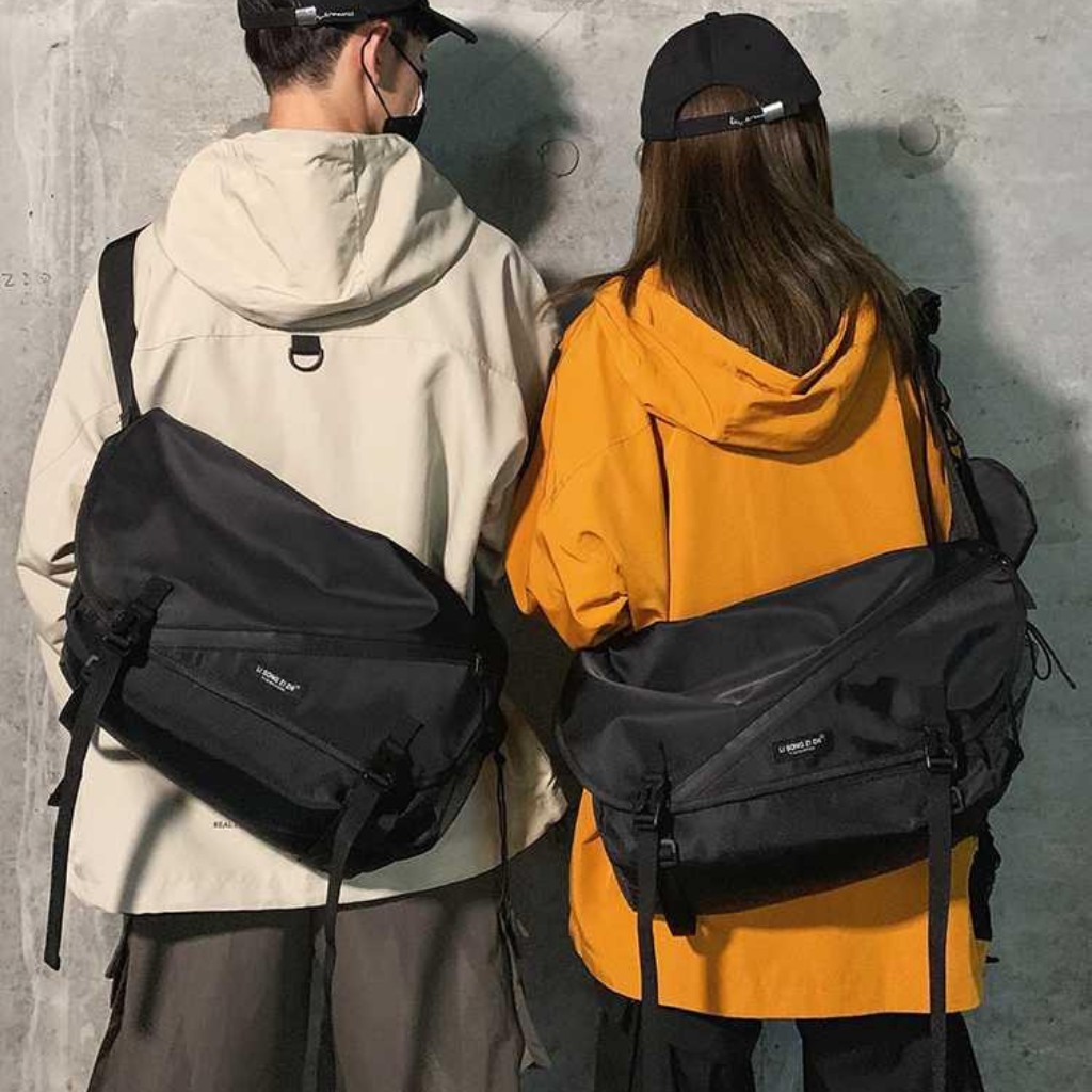 Túi Đeo Chéo Học Sinh Sinh Viên Đi Học Thời Trang Vải Chống Nước Nhiều Ngăn - TÚI BAGS Đựng Laptop | BigBuy360 - bigbuy360.vn