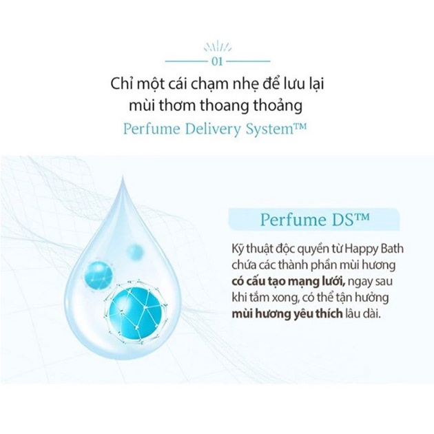 Sữa Tắm Happy Bath Hương Nước Hoa 900g Perfume Body Wash