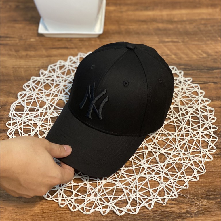Mũ lưỡi trai, Nón kết xuất khẩu Zeni Store thêu chữ nổi N.Y Logo đen Siêu HOT Freeship, Full Hộp