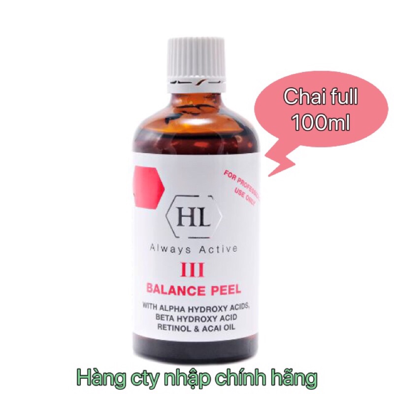 (Peel 3) GEL PEEL ĐIỀU TIẾT BÃ NHỜN VÀ GIẢM MỤN HL PEEL III 100ml