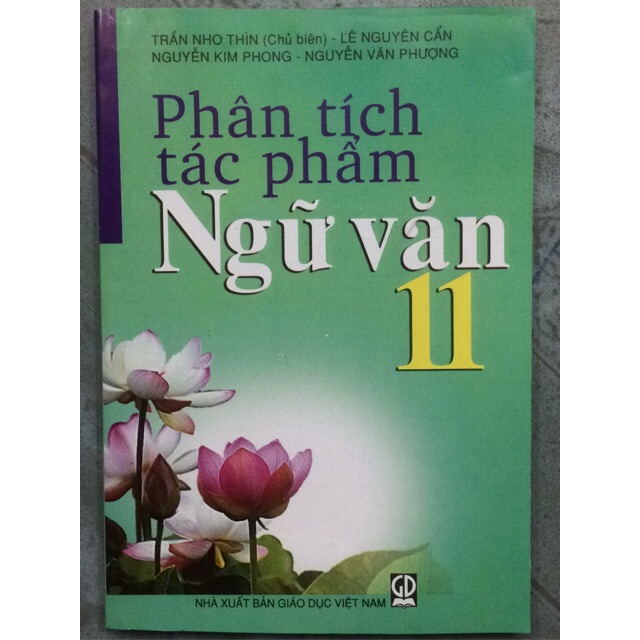 Sách - Phân tích Tác phẩm Ngữ văn 11